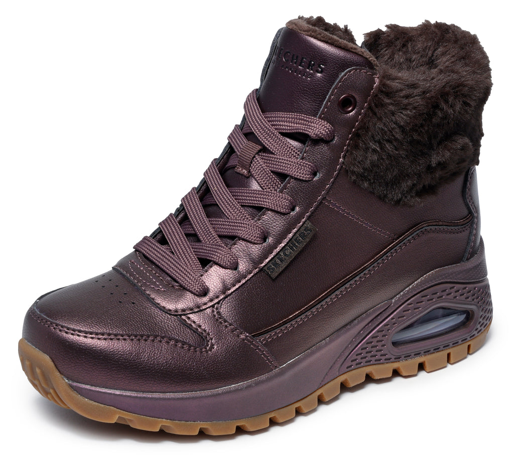Skechers 167821 Uno talvinilkkuri ruskea