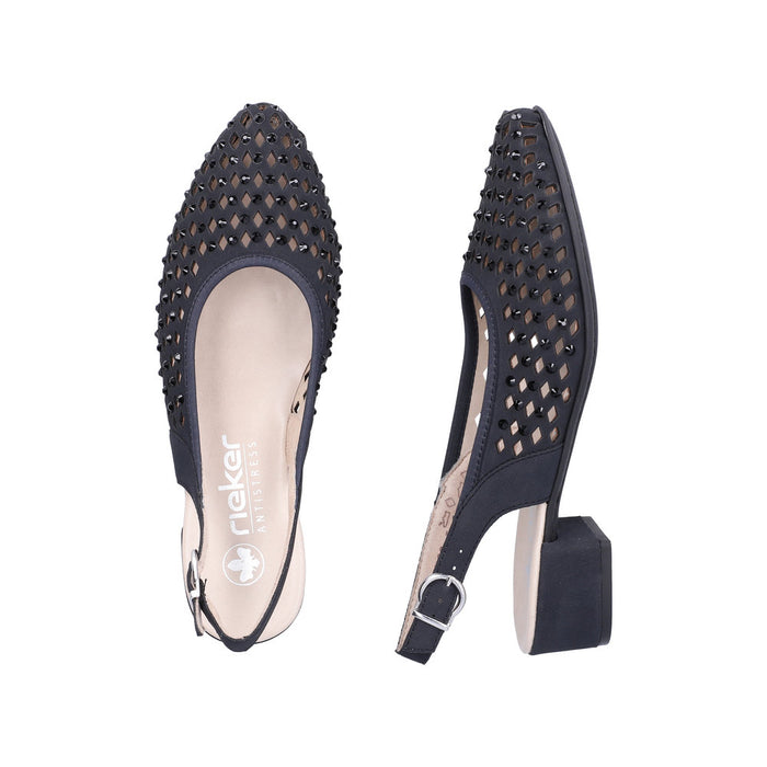 Rieker 47074 slingback timanteilla
