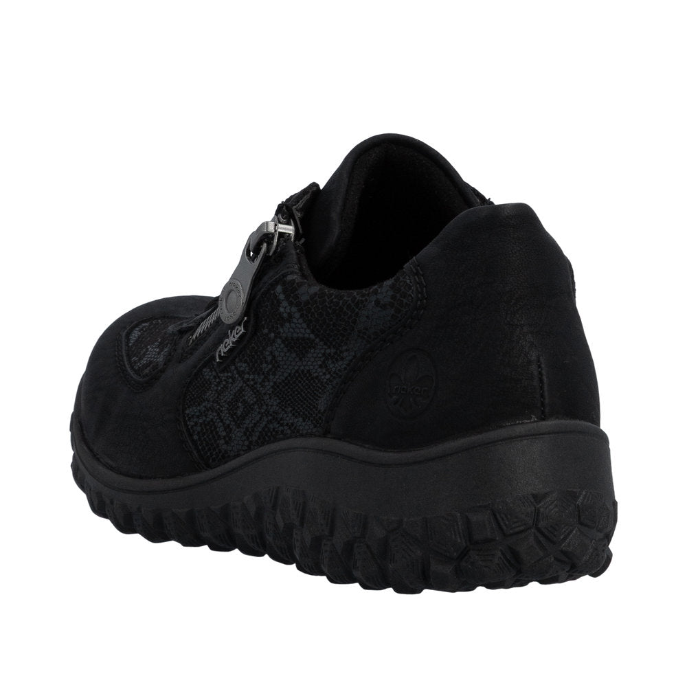 Rieker 59501 kävelekenkä musta