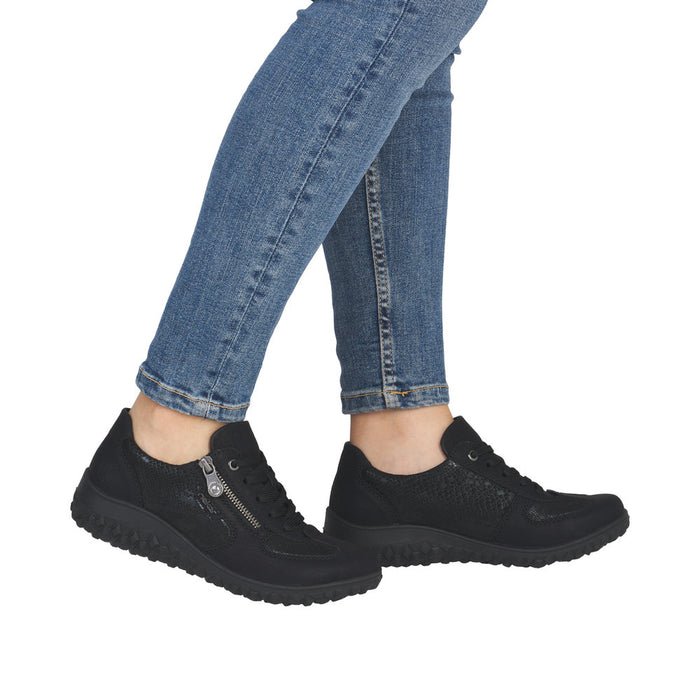Rieker 59501 kävelekenkä musta