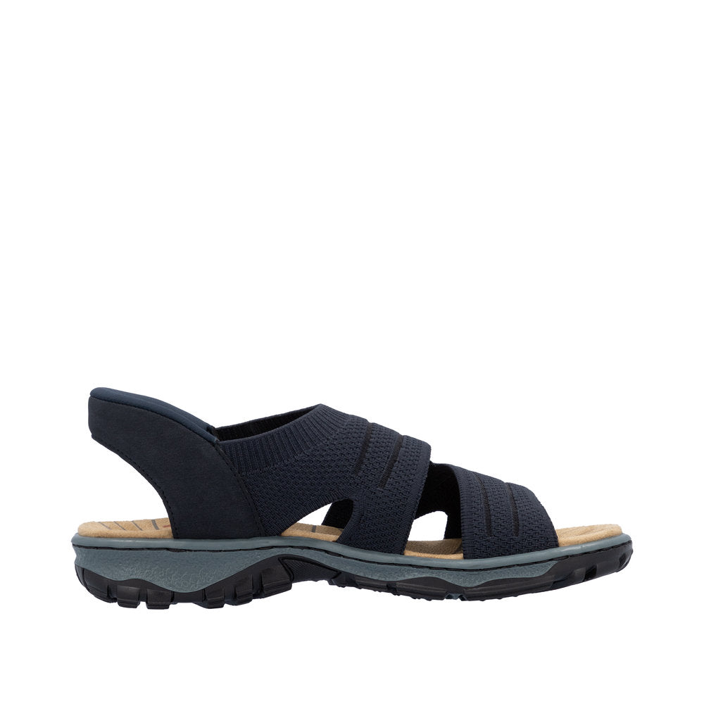 Rieker 68895 Ready2Go sandaali musta