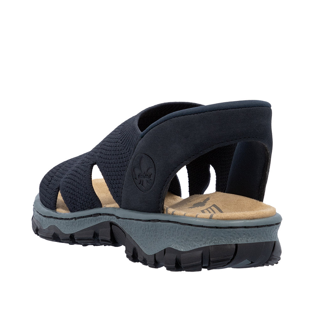 Rieker 68895 Ready2Go sandaali musta