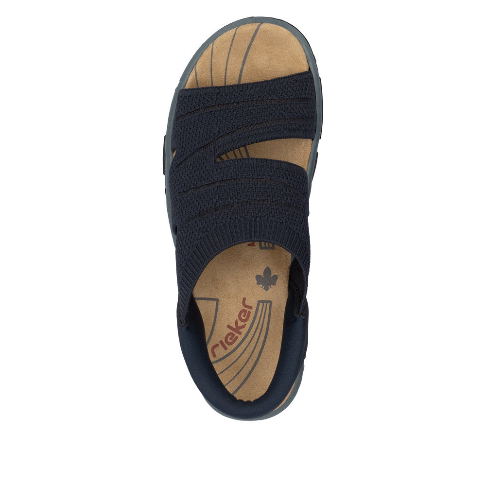 Rieker 68895 Ready2Go sandaali musta