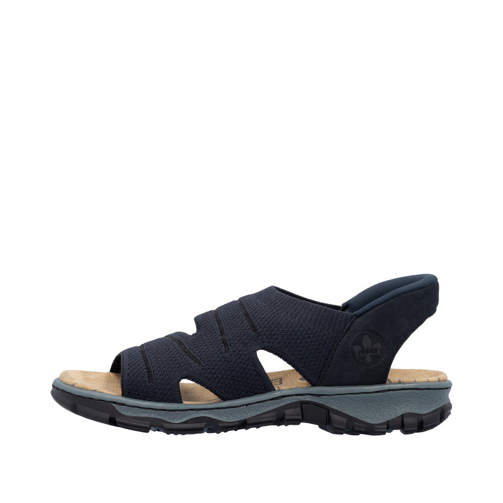 Rieker 68895 Ready2Go sandaali musta