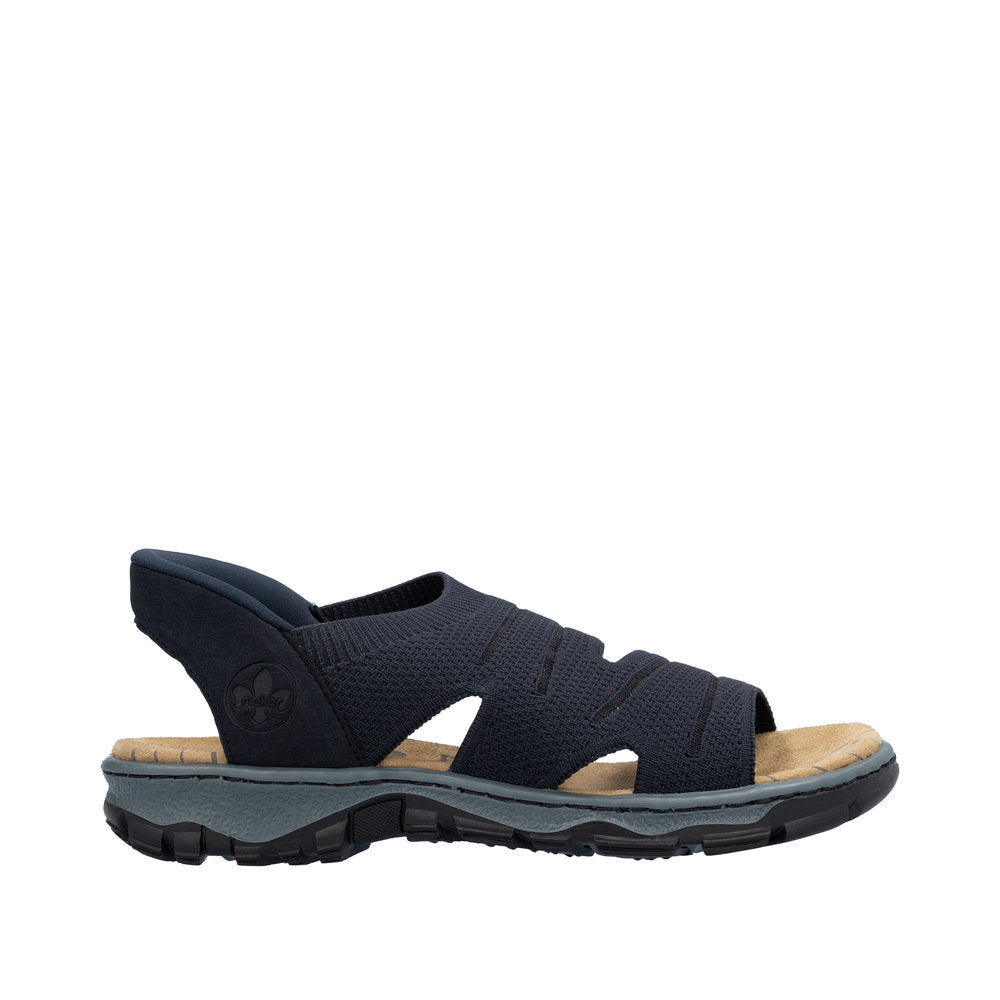 Rieker 68895 Ready2Go sandaali musta