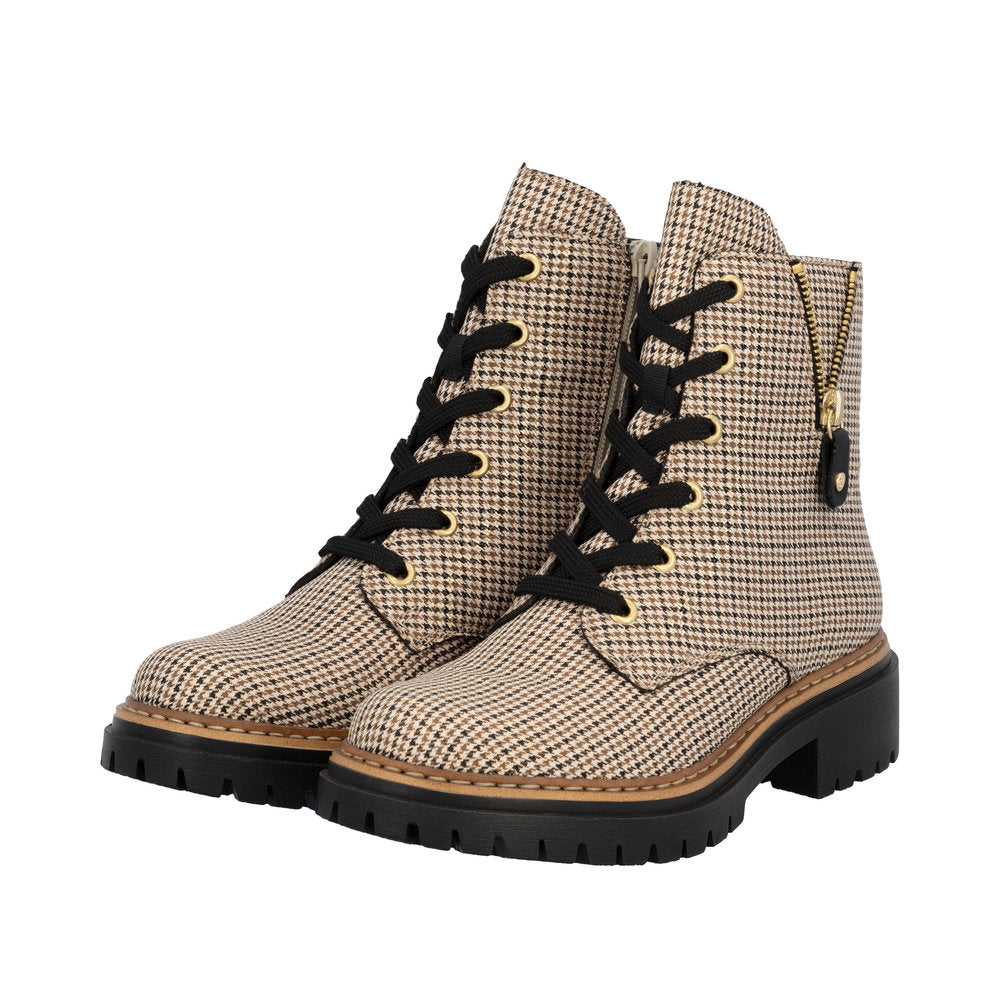 Rieker 72617 Maihari ruskea ruutu