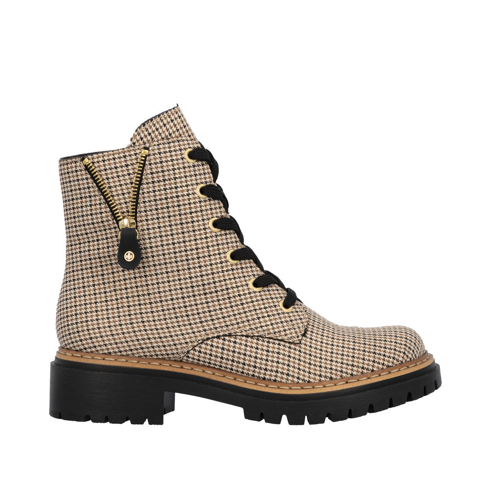 Rieker 72617 Maihari ruskea ruutu