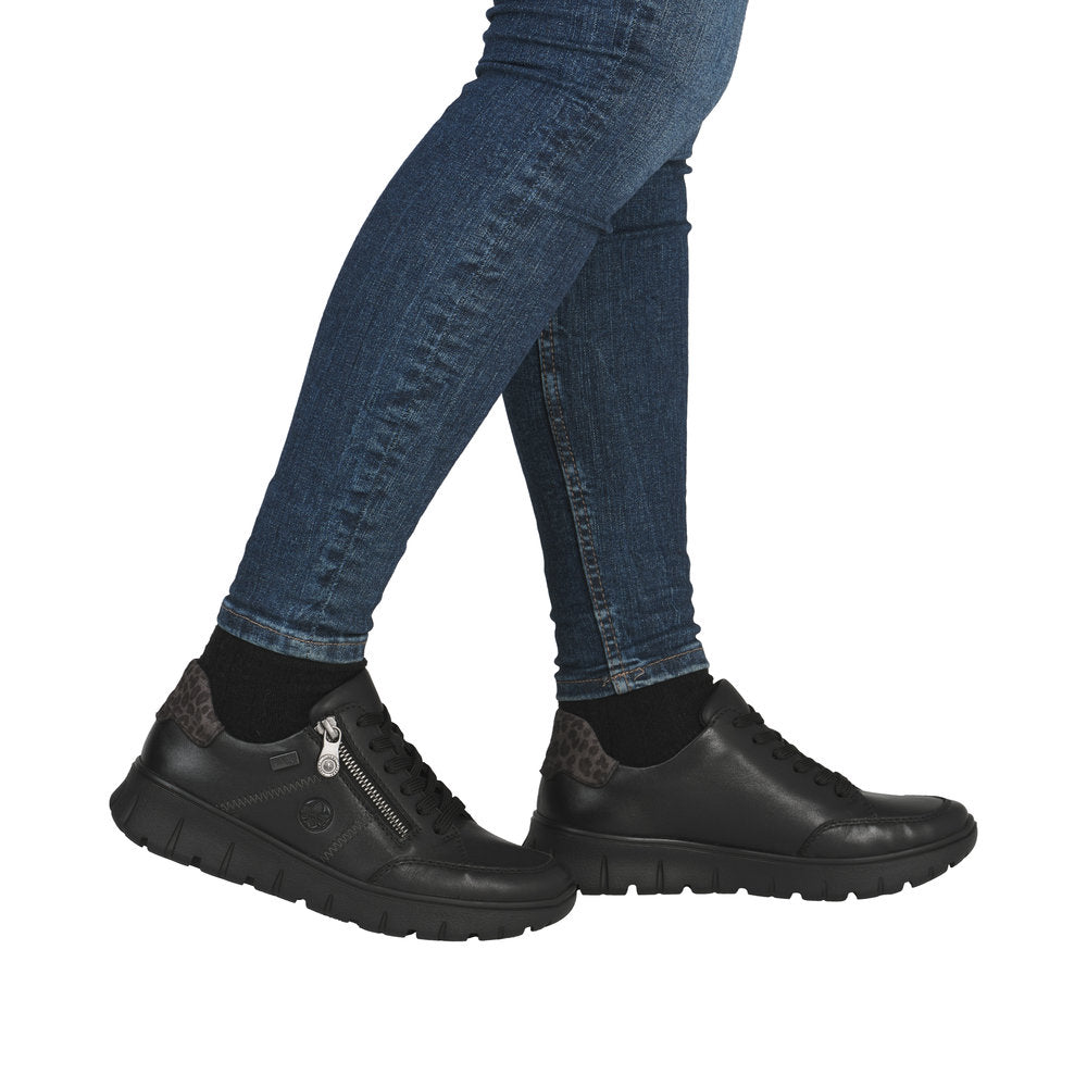 Rieker N1301 Kävelykenkä musta