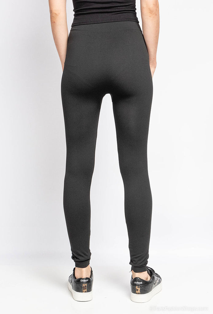 LX Moda Leggings Musta