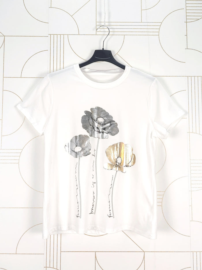 New sunshine kukka t-paita