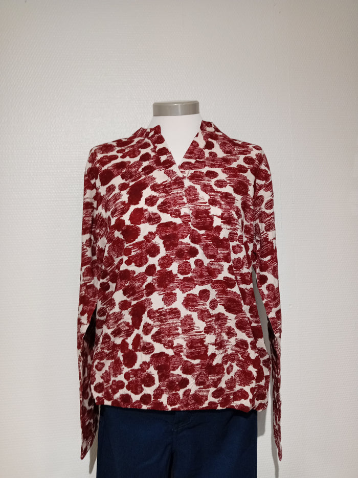 Ze-Ze Relly 264 pusero maroon