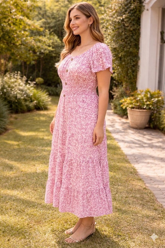 Miss Azur mekko napeilla